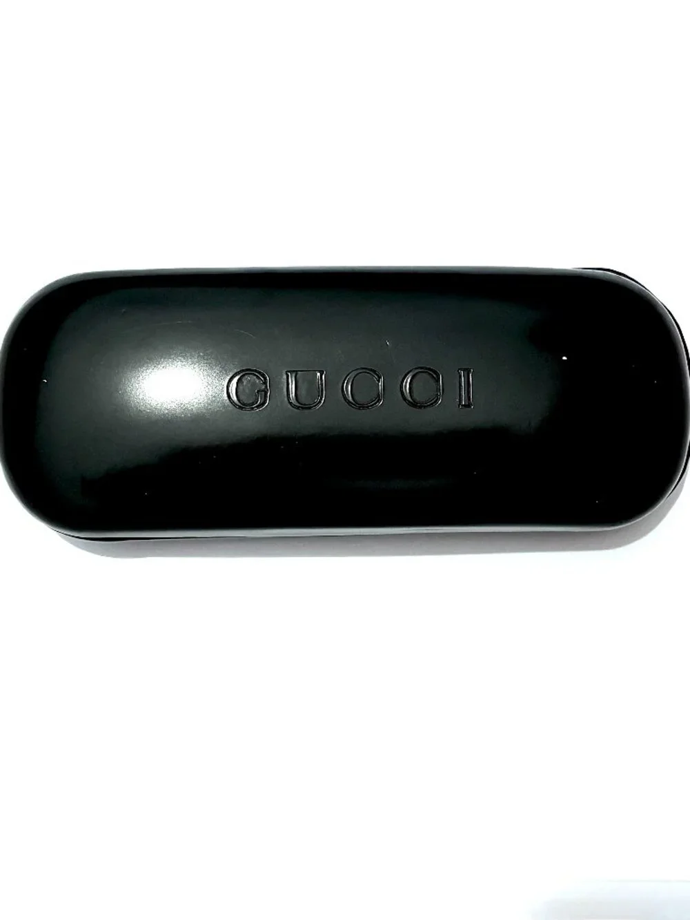 VTG Gucci GG1741 9B9 Eyeglass Frames, Gunmetal with Case, Italy
